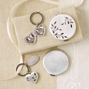  Exclusively Weddings Natures Love Engraved Compact and 