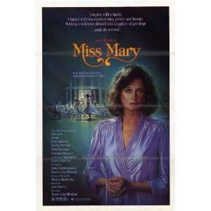  Miss Mary (1986) 27 x 40 Movie Poster Style A