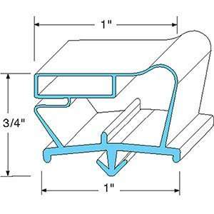  Beverage Air Magnetic Gray 21 x 23 Door Gasket (74 1078 