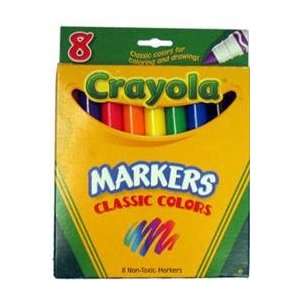  7708 Crayola Markers, Broad 