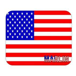  US Flag   Marlin, Texas (TX) Mouse Pad 