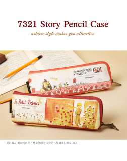 7321 Petit Prince/Alice/Dorothy Fabric Pen/Pencil Case  