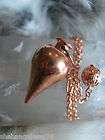 teardrop copper tone brass metal dowsing divina tion pendulums with