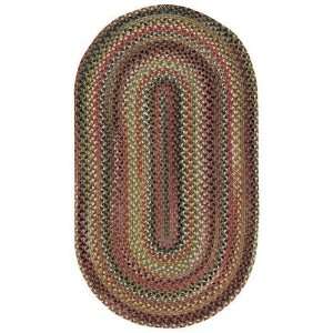   Fall Meadow 0482 Dark Sage 275 5 x 8 Oval Area Rug