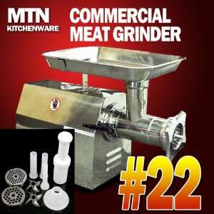  Commercial Heavy Duty Stainless Steel 1.5HP Automatic Meat Grinder 