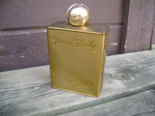 Vintage EVYAN Great Lady Cologne Perfume Bottle 1950s  