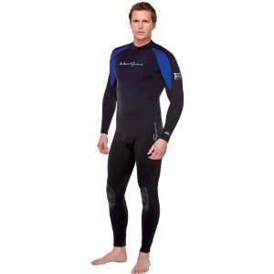  Neosport Mens Dive Wetsuits XSPAN 5Mm Fullsuit Black/Blue 