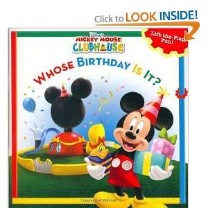 Mickey Mouse Clubhouse Whose Birthday Is It? (Disneys Mickey Mouse 