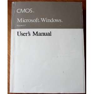  Microsoft Windows Version 3.1 Users Manual Microsoft 