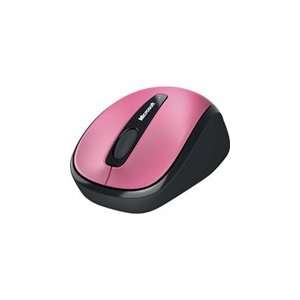  Microsoft 3500 Mouse Wireless   Pink Electronics
