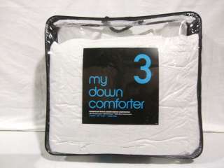 MY DOWN   Level 3 European White Twin Goose Down Comforter  