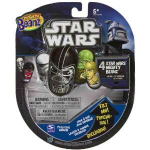  Star Wars Mighty Beanz Mighty 4 Beanz Pack Toys & Games