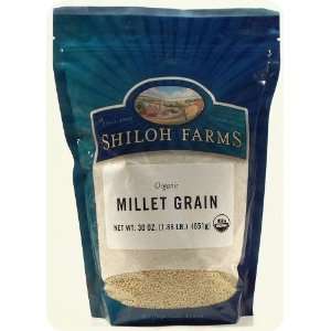 Organic Millet Grain (Hulled)   6 x 30 Oz  Grocery 