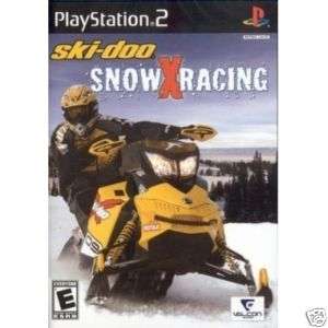SALE Ski Doo Snow X Racing for Playstation 2 FUN GAME  