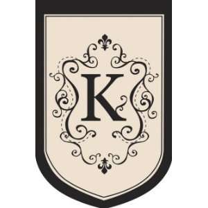  Estate flag Monogram K by Evergreen Patio, Lawn 