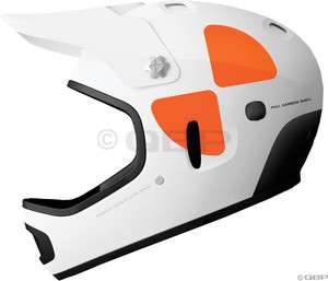POC Cortex DH MIPS Helmet White/Orange; MD/LG  