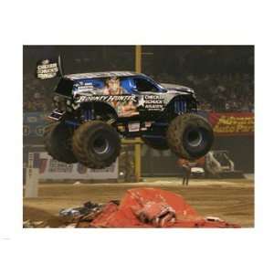  Bounty Hunter Monster Truck Poster (24.00 x 18.00)