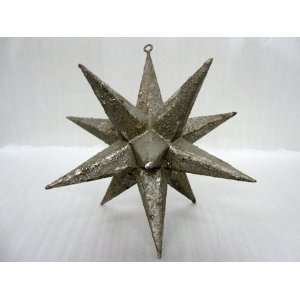  Moravian Star Ornament (platinum) 8 Plat