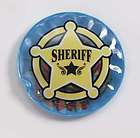 RODEO COWBOY Sheriff Badge Sticker PARTY Horse WESTERN