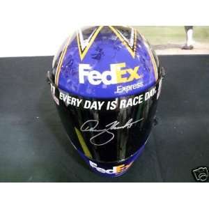   FEDEX FULL SIZE HELMET   Autographed NASCAR Helmets