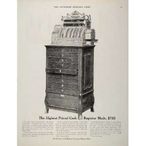  1911 Ad Vintage National Cash Register Dayton OH Price 