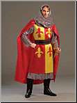 Knight Prince King Tudors Jester Mens Costume McCalls Pattern 5683 OOP 