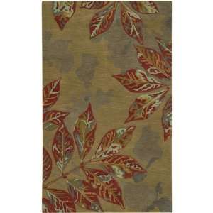   Natura NAT 7004 Walnut Curry 2 6 X 8 Runner Area Rug Home