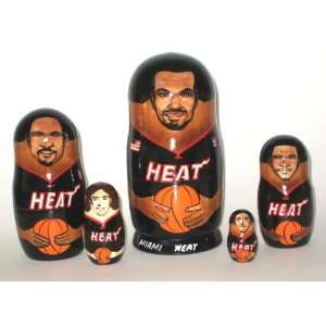 Heat * NBA Basketball * or Any Team your choice * Russian Nesting doll 