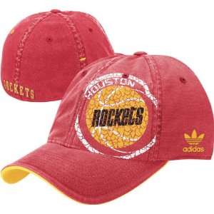  Houston Rockets Throwback Slope Flex Hat Sports 
