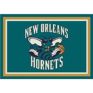  NBA Team Spirit Rug   New Orleans Hornets Sports 