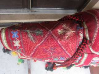 Arabian Bedouin Saddle Set   Red  