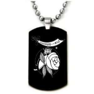  Mason Daughters of Nile Dogtag Pendant Necklace w/Chain 