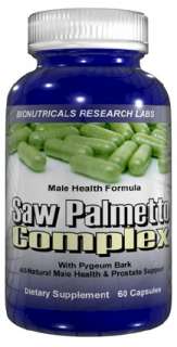 Saw Palmetto contains fatty acids and sterols which have been shown to 