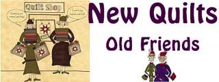 NEW QUILTS OLD FRIENDS #2 Cinnamon/Purple Quilt Blocks  