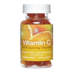 Nutrition Now Dietary Supplements Vitamin C, Orange Flavored 70 count 
