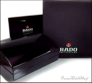 RADO INTEGRAL SUPER JUBILE R20752752 BLACK/GOLD MID SIZE DIAMOND WATCH 