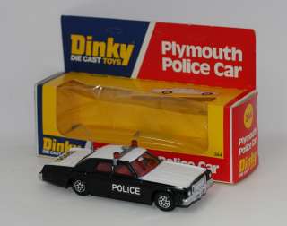 DINKY TOYS 244 USA PLYMOUTH POLICE CAR MIB  