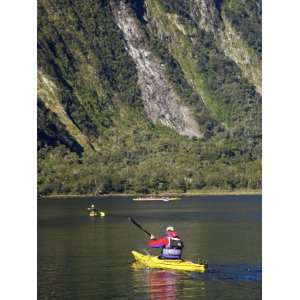Sea Kayak, Milford Sound, Fjordland National Park, South Island, New 