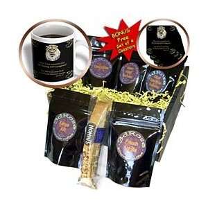   gold on a black background.   Coffee Gift Baskets   Coffee Gift Basket