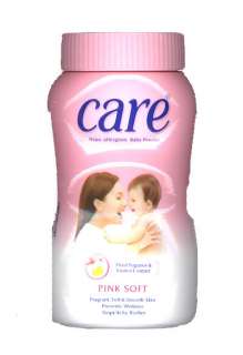 Care Hypo allergenic baby powder Floral Vit.E Pink Soft  