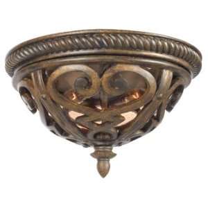   Quarter 13 Wide Flushmount Outdoor Ceiling Light