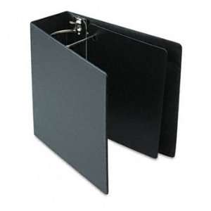   Vinyl Slant D Ring Binder, 4 Capacity, Black