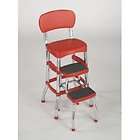 Retro Chair/Step Stool   Red   by Cosco   11120RED1