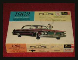   1962 Imperial Crown RARE Revell 4 door Car Model kit 1/25 Scale  