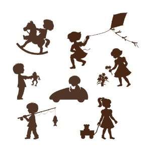    Silhouette Kids Mini Paint by Number Wall Mural