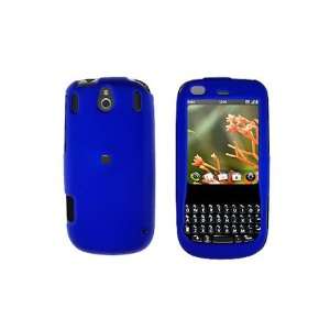  Palm Pixi Rubberized Shield Hard Case Blue Cell Phones 