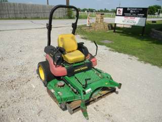 JOHN DEERE 757 60 ZERO TURN RIDING MOWER FOR PARTS MOVING SALE 