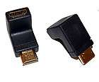 Lot 90 Degree Right Angle HDMI Male to Female Adapter for 1080P 
