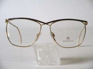 Luxurious 90s female eyeglasses frame by RODENSTOCK D9  