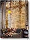 Woven Wood Roman Window Shades 29 3/8 x 70 1/2, Zee, Natural